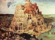 unknow artist THe Tower of Babel oil on canvas